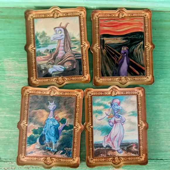 Disney Epcot International Festival of the Arts Figment Magnet Set - Picture 2 of 8